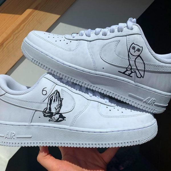 OVO Painting Custom Air Force 1