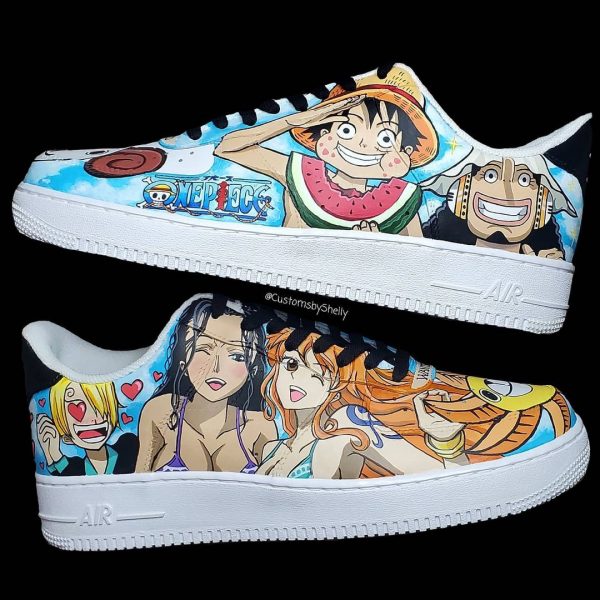 One Piece 48 Custom Air Force 1