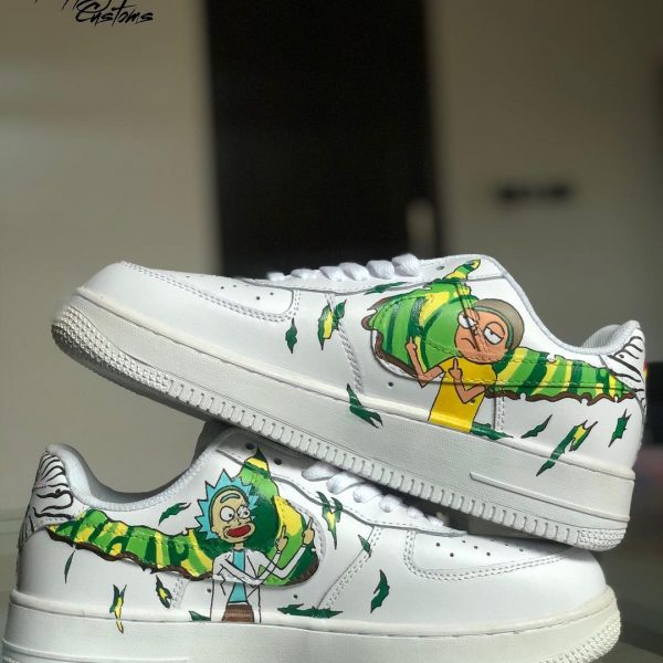 Rick and Morty 22 Custom Air Force 1