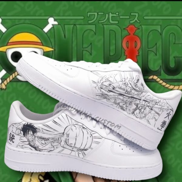 One Piece Custom Air Force 1