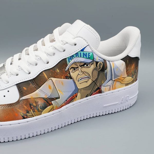 Akainu and Aokiji Custom Air Force 1