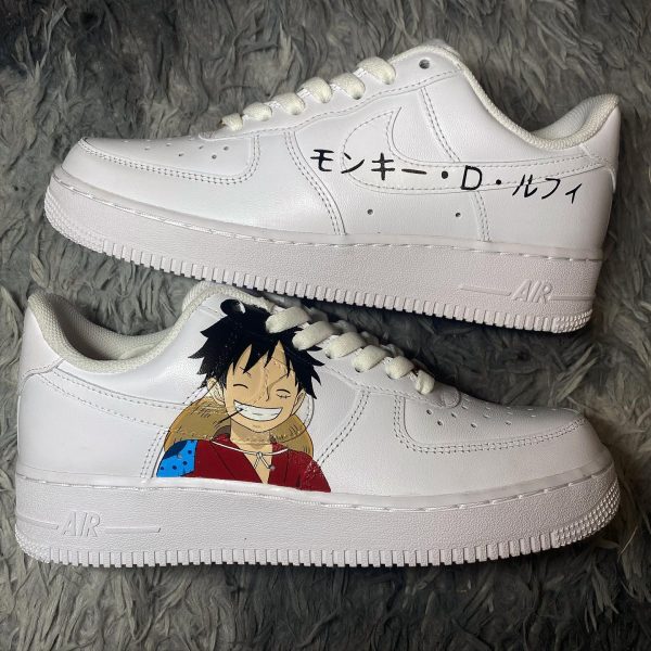 Painting Luffy OP Custom Air Force 1