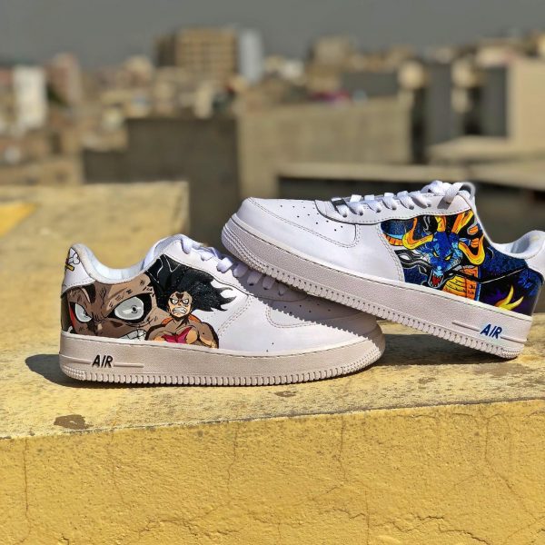 Luffy vs Kaido Custom Air Force 1