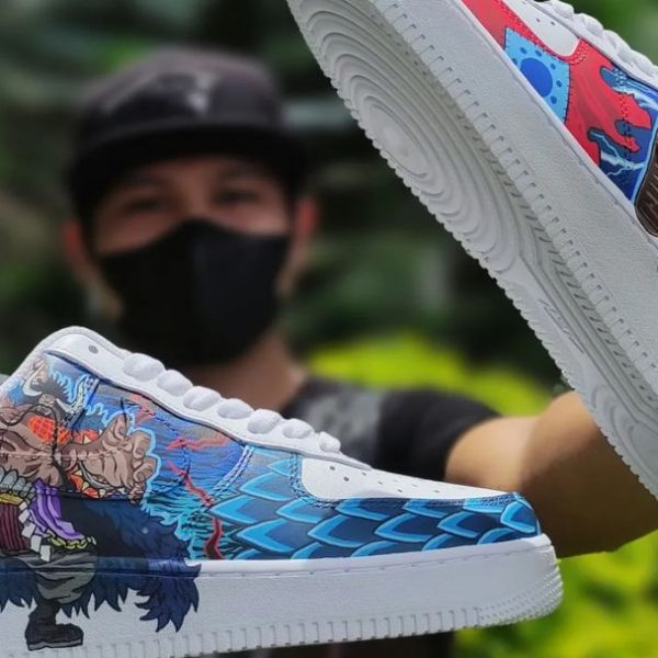 Luffy x Kaido Custom Air Force 1