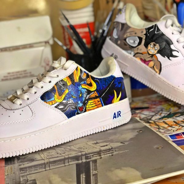 Luffy vs Kaido Custom Air Force 1