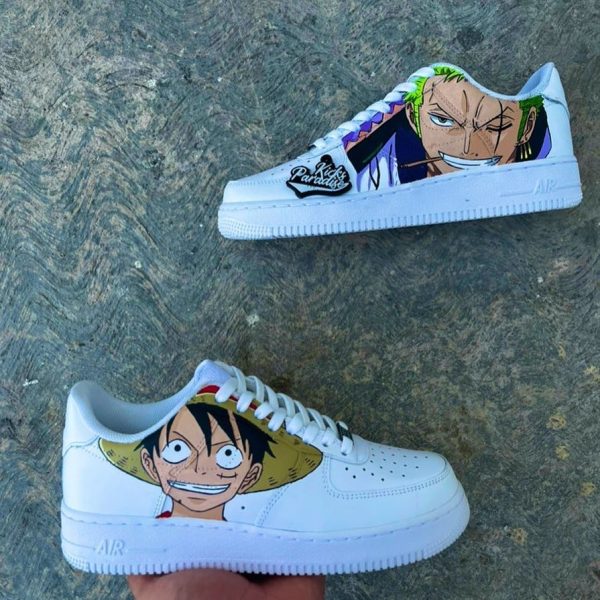 Luffy x Zoro Custom Air Force 1