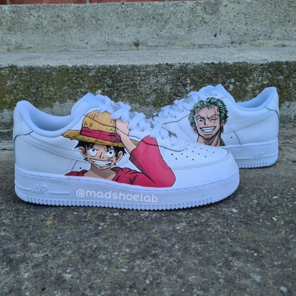 Luffy x Zoro Custom Air Force 1