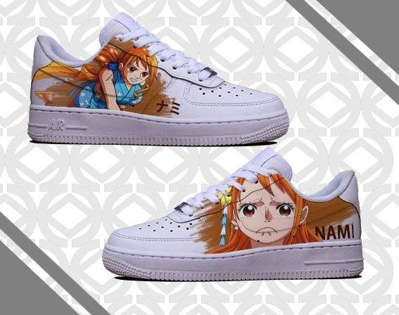 One Piece Nami Custom Air Force 1