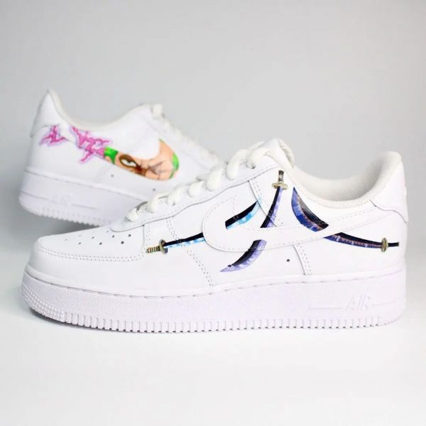 Zoro Anime Painted Custom Air Force 1