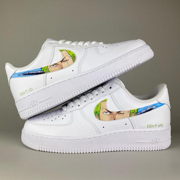 Zoro Handpainting Custom Air Force 1