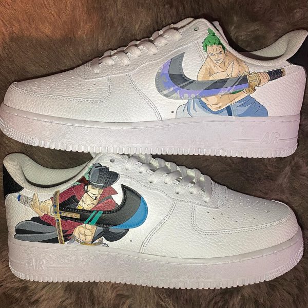 Zoro x Mihawk Custom Air Force 1