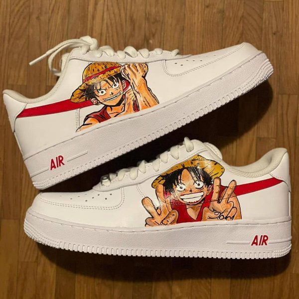 Luffy OP Creative Custom Air Force 1