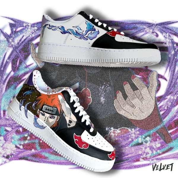 Pain Naruto Creative Custom Air Force 1