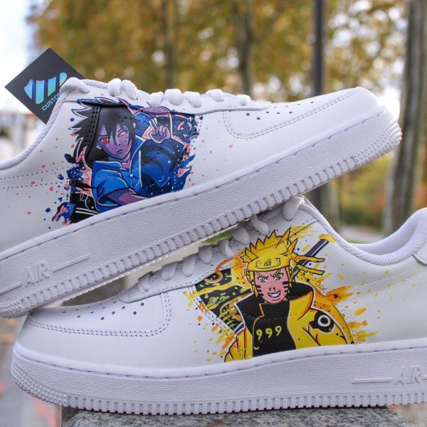 Naruto x Sasuke Custom Air Force 1