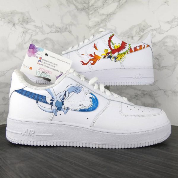 Pokemon Anime Handpainted Custom Air Force 1