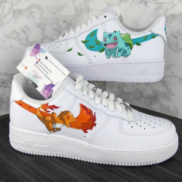 Pokemon Anime Handpainting Custom Air Force 1