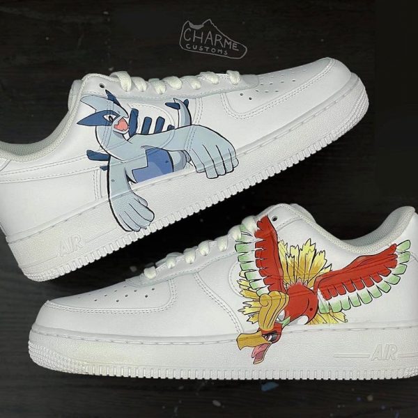 Pokemon Anime Painted Custom Air Force 1