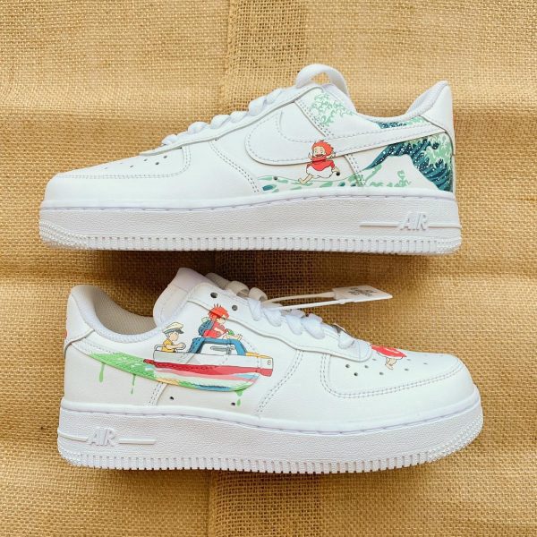 Ponyo Anime Custom Air Force 1