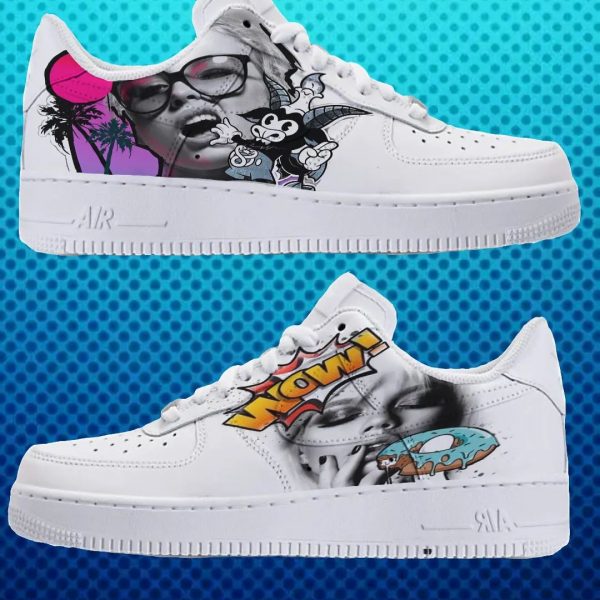 Pop Art Dirty Custom Air Force 1