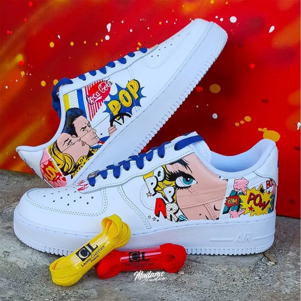 Pop Art x Roy Lichtenstein Custom Air Force 1