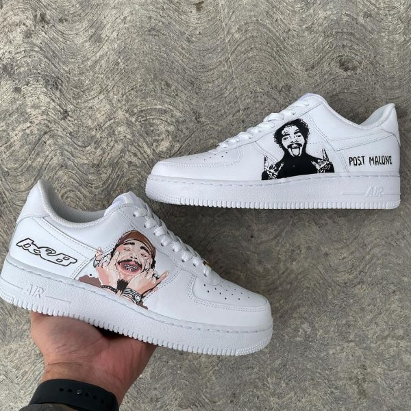 Post Malone Creative Custom Air Force 1