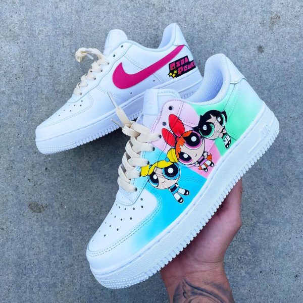 Powerpuff Girls Creative Custom Air Force 1