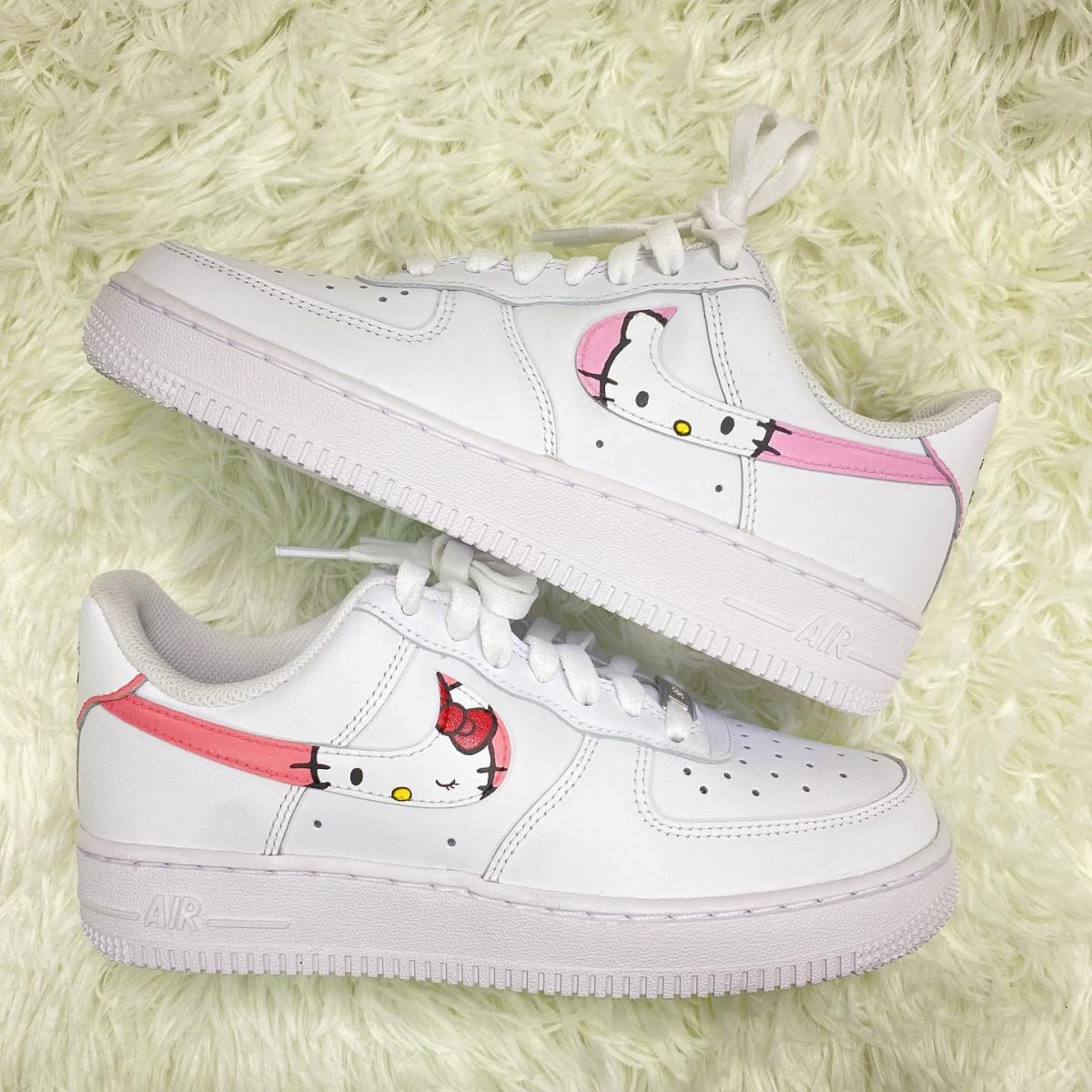 Hello Kitty Design Custom Air Force 1