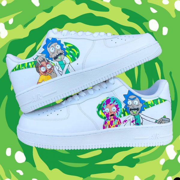 Rick And Morty 63 Custom Air Force 1