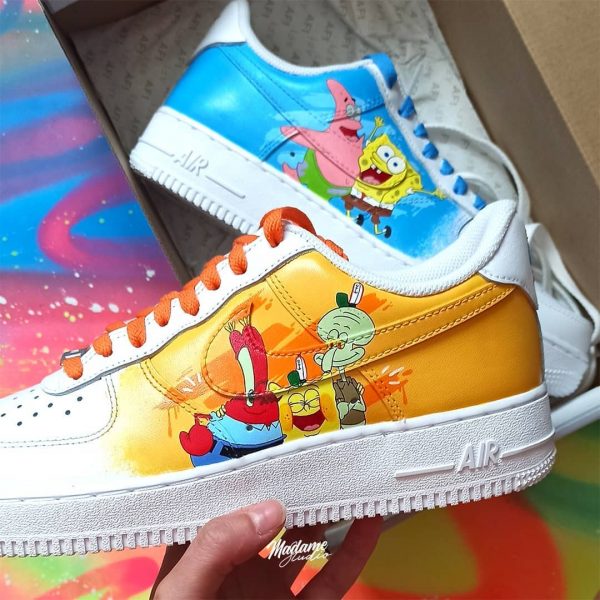 SpongeBob SquarePants 32 Custom Air Force 1