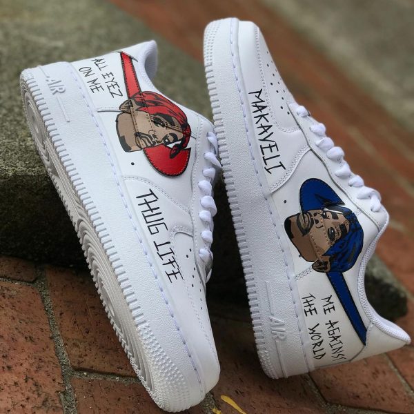 Tupac 07 Custom Air Force 1