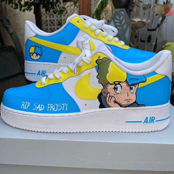 RIP Sad Frosty Custom Air Force 1