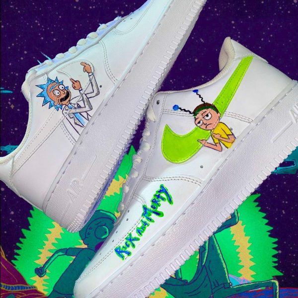 Rick and Morty 07 Custom Air Force 1