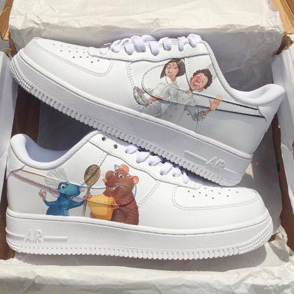 Ratatouille Painted Custom Air Force 1