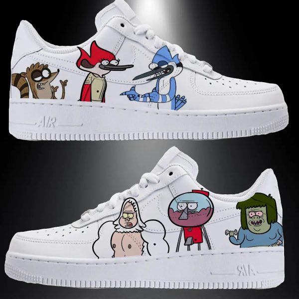 Regular Show Creative Custom Air Force 1