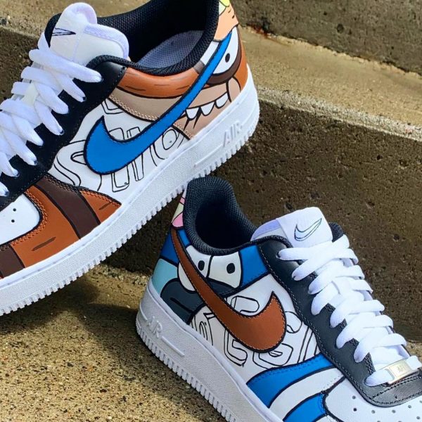 Regular Show Design Custom Air Force 1