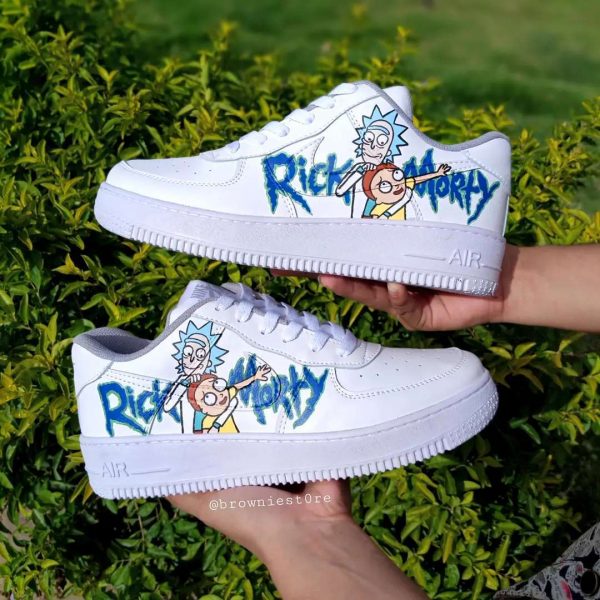 Rick And Morty 4 Custom Air Force 1