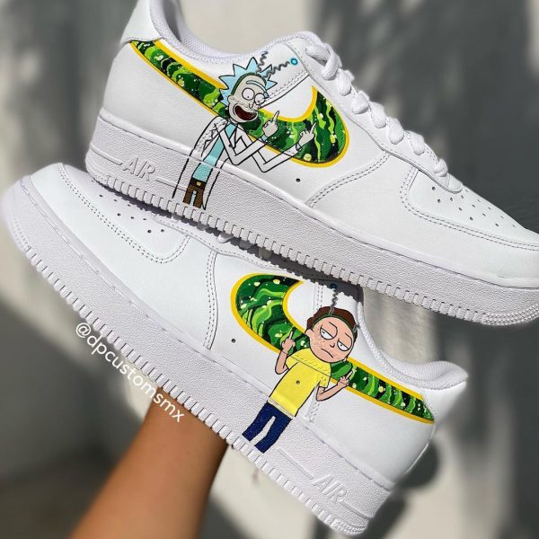 Rick and Morty 5 Custom Air Force 1