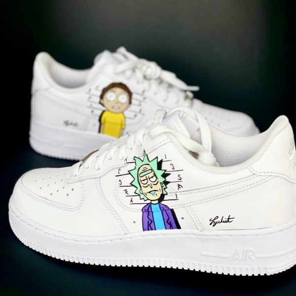 Rick and Morty 7 Custom Air Force 1