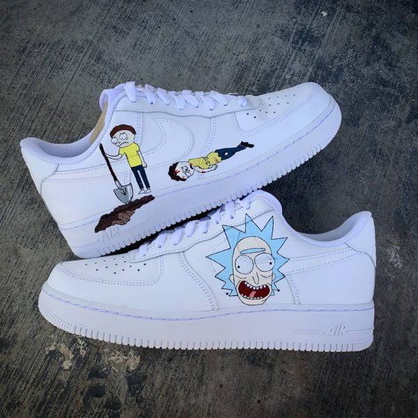 Rick and Morty 10 Custom Air Force 1