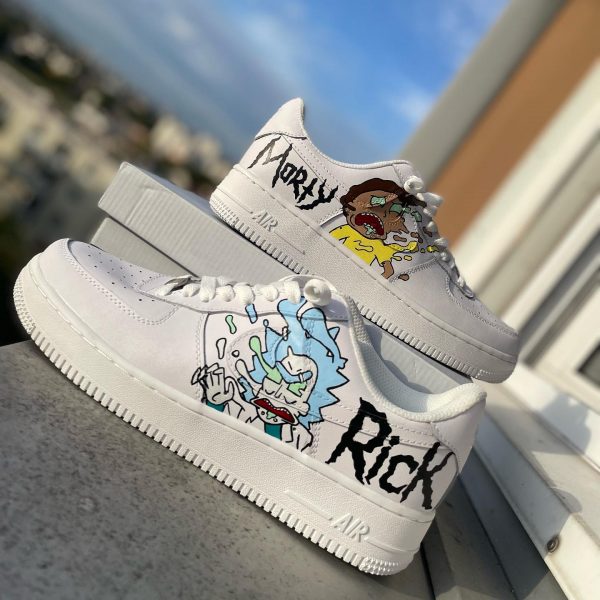 Rick and Morty 94 Custom Air Force 1