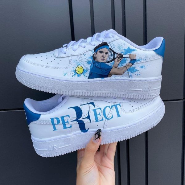 Roger Federer Custom Air Force 1