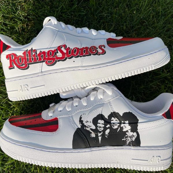 Rolling Stones Band Custom Air Force 1