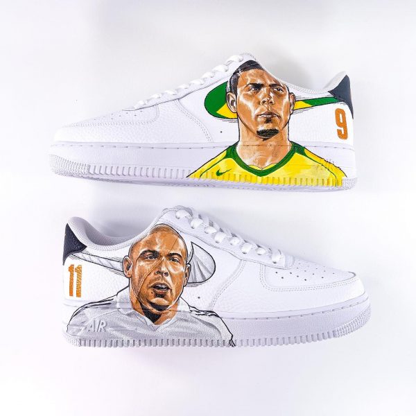 Ronaldo x Nazario Custom Air Force 1