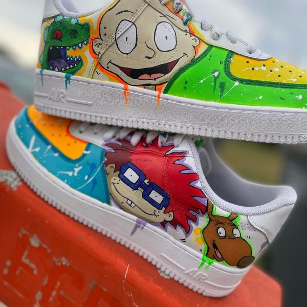 Rugrats Painted Custom Air Force 1