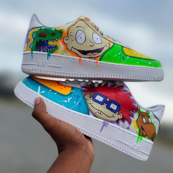 Rugrats Painted Custom Air Force 1