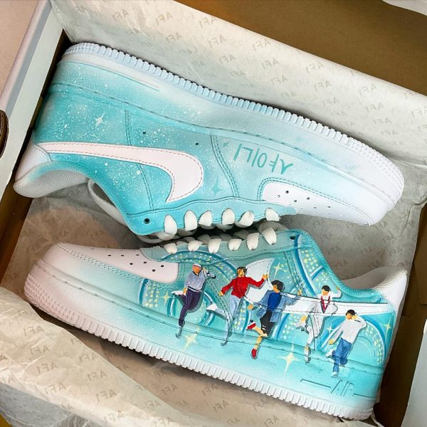 SHINee Creative Custom Air Force 1