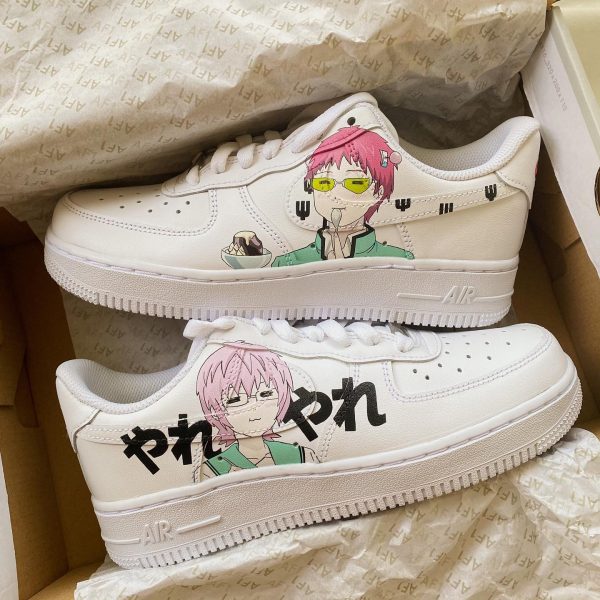 Saiki-kun Painted Custom Air Force 1