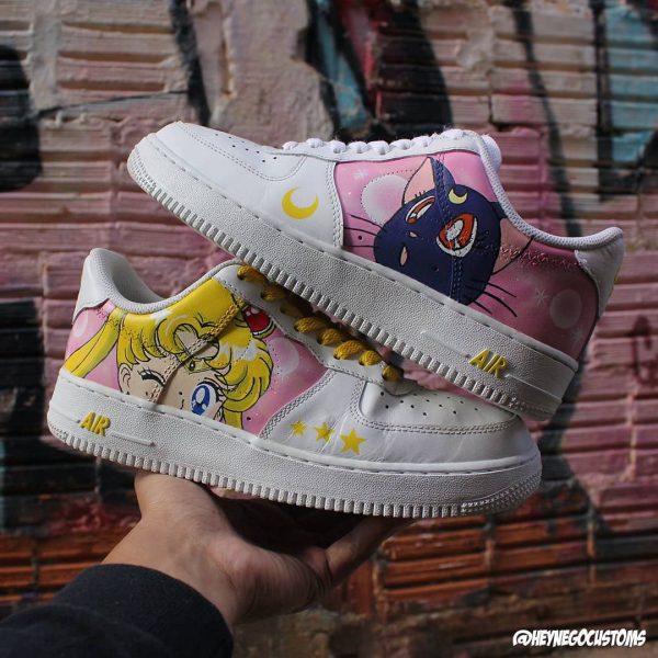 Sailor Moon Design Custom Air Force 1