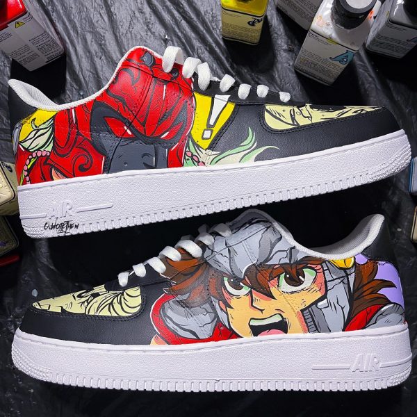 Saint Seiya Painting Custom Air Force 1