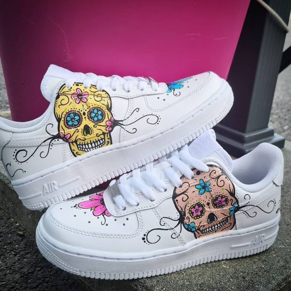 Santa Muerte Custom Air Force 1